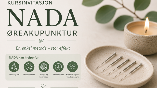 Kursinvitasjon – NADA øreakupunktur