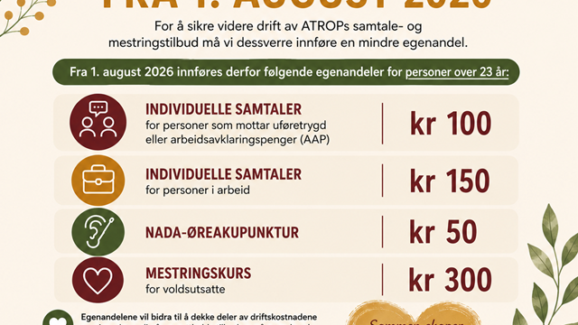 Informasjon om egenandeler