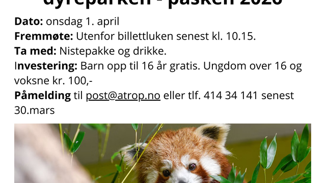 Dagstur til dyreparken